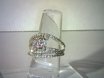 Cubic Zirconia 2.50ct Engagement Ring