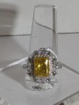 Yellow Diamond Ring