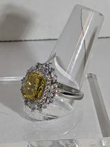 Yellow Diamond Ring