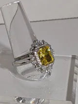 Yellow Diamond Ring