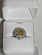 Yellow Diamond Ring