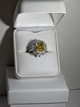 Yellow Diamond Ring