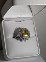 Yellow Diamond Ring