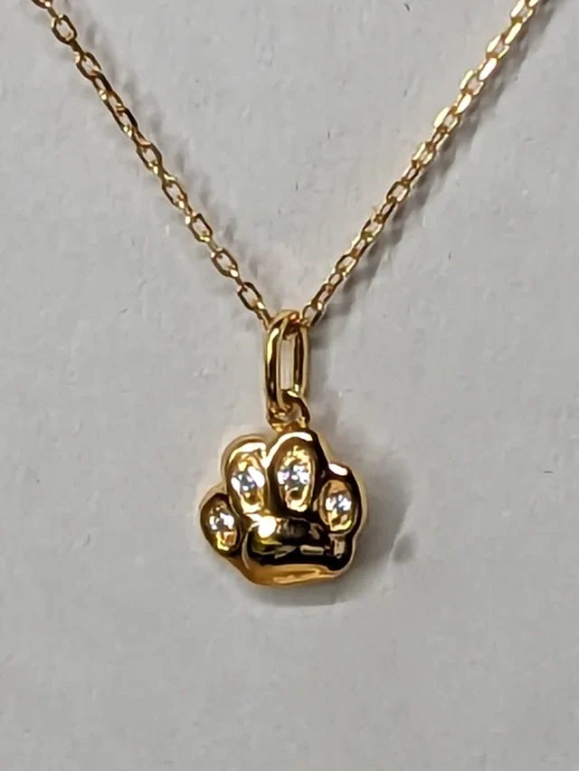 Cat Paw Necklace