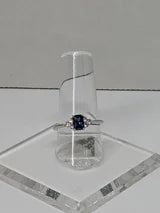 Emerald Cut Tanzanite Ring