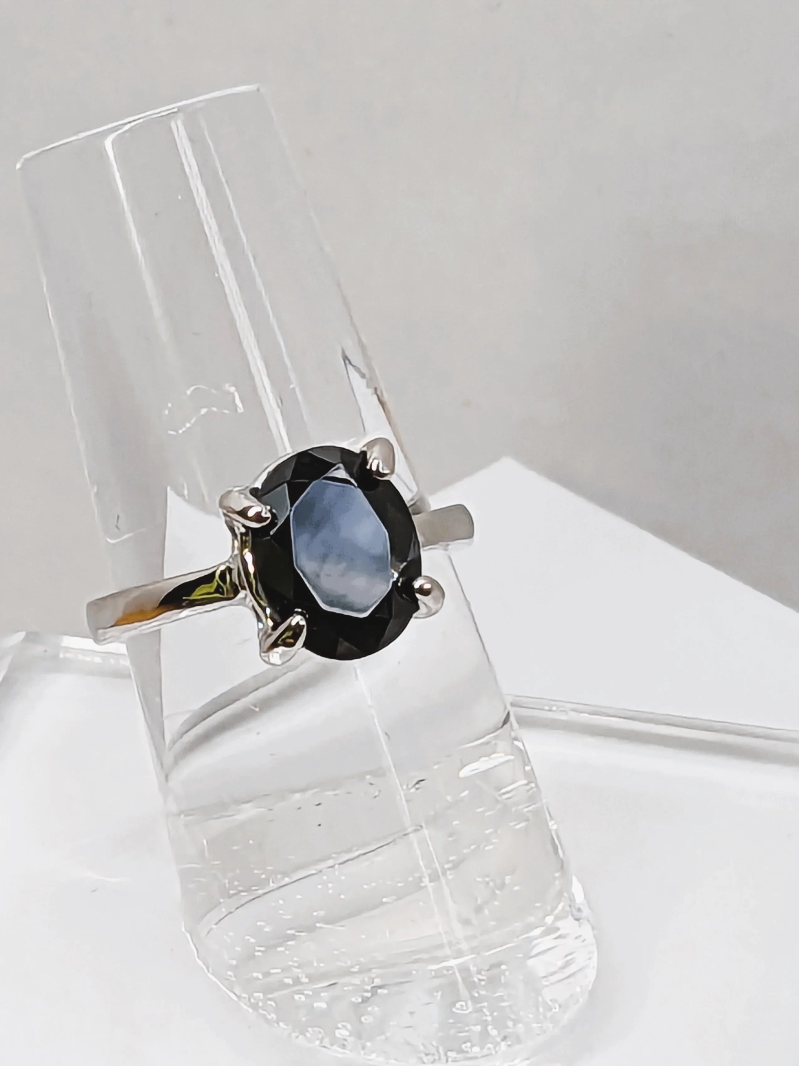 Zirconia Black Onyx Color Ring