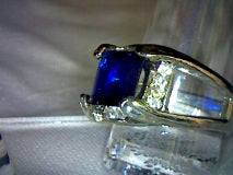 Men's Natural Madegascar Blue Sapphire 2.5ct