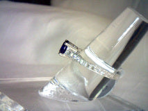 Genuine Blue Sapphire Ring 2ct